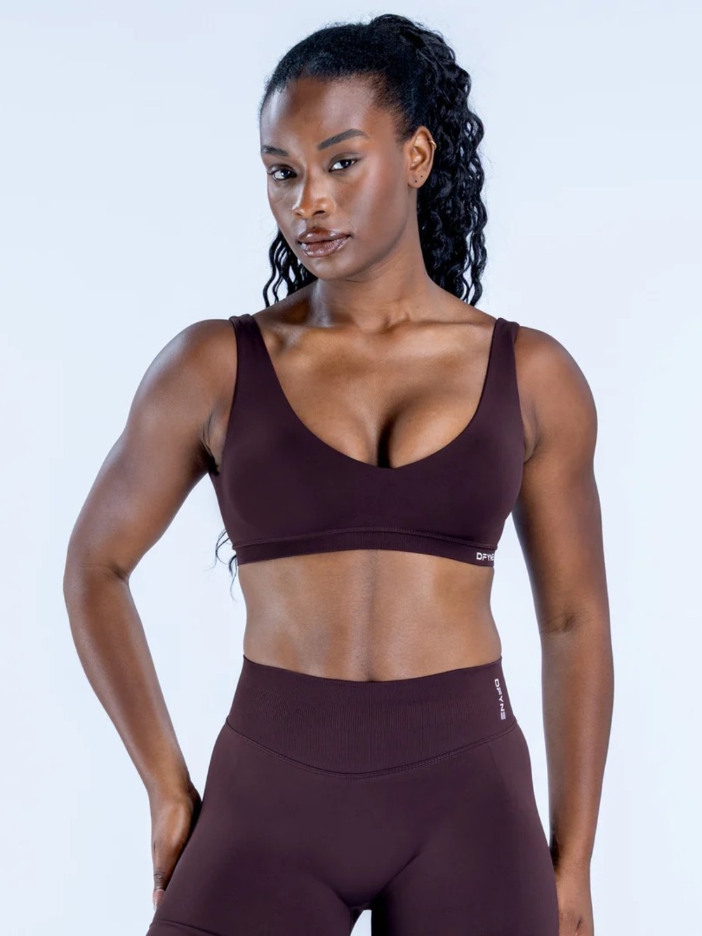Impact Scoop Back Bra- expresso